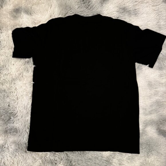 Palm Angels Green Grafitti Star Logo Black T-Shirt Size Large - Picture 2 of 4